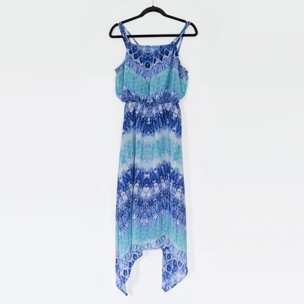 Watercolor Striped Dress